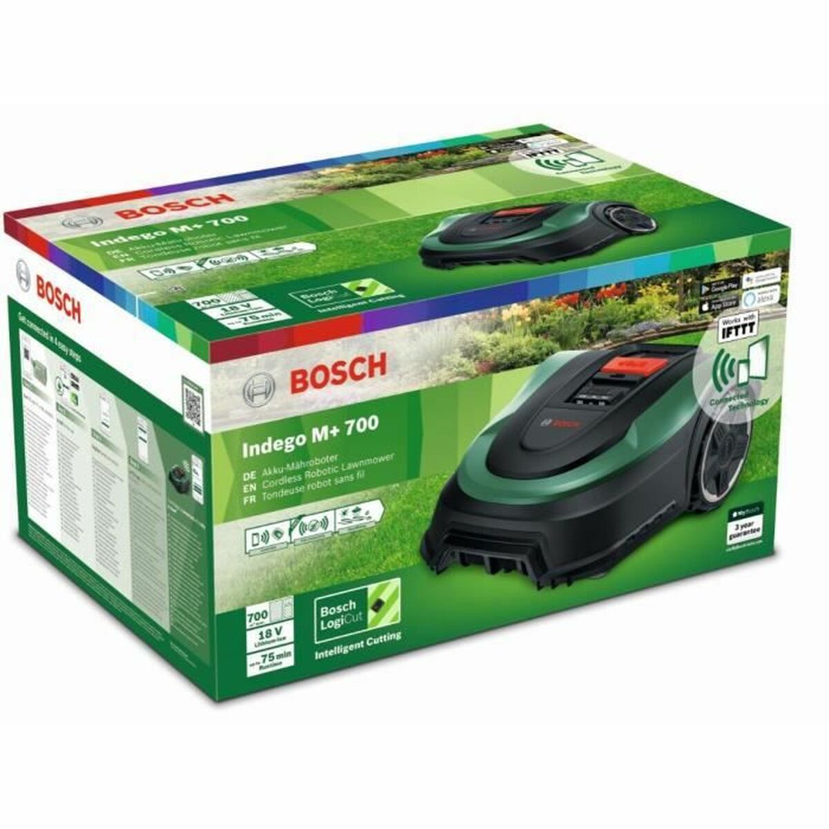 Gräsklipparrobot BOSCH Indo M+ 700 30-50 mm 700 m 19 cm - 8