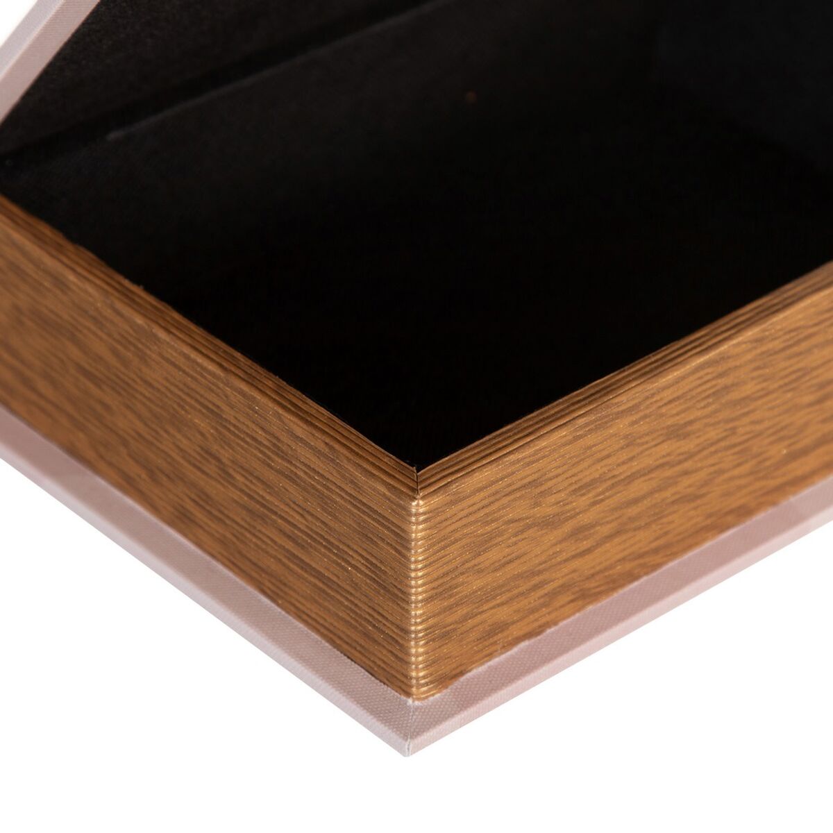 Dekorationslåda Kanvas 24 x 18 x 6 cm DMF (2 Delar) - 5