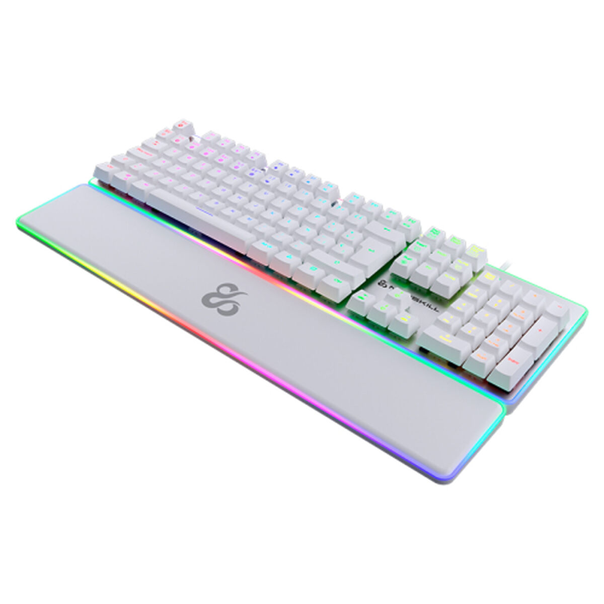 Tangentbord Newskill NS-KB-GUNGNYR-GAT-RE Qwerty Spanska QWERTY Svart - 2