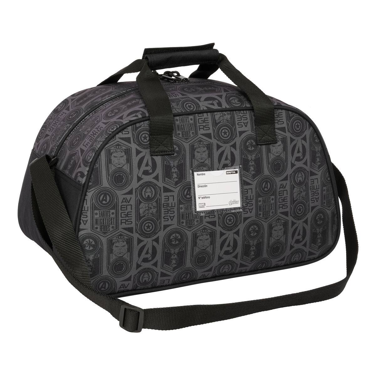 Sportväska The Avengers Vendetta Svart 40 x 24 x 23 cm - 2