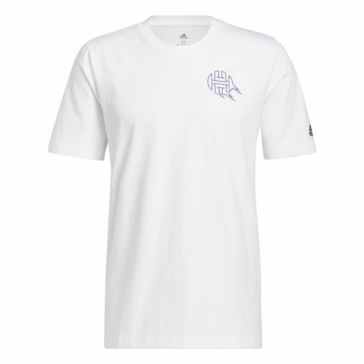 T-shirt med kortärm Herr Adidas Avatar James Harden Graphic Vit - 14