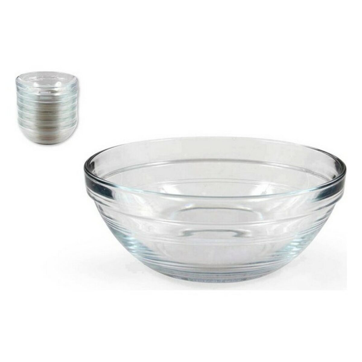 Skål Duralex Lys 500 ml Stapelbara - 2