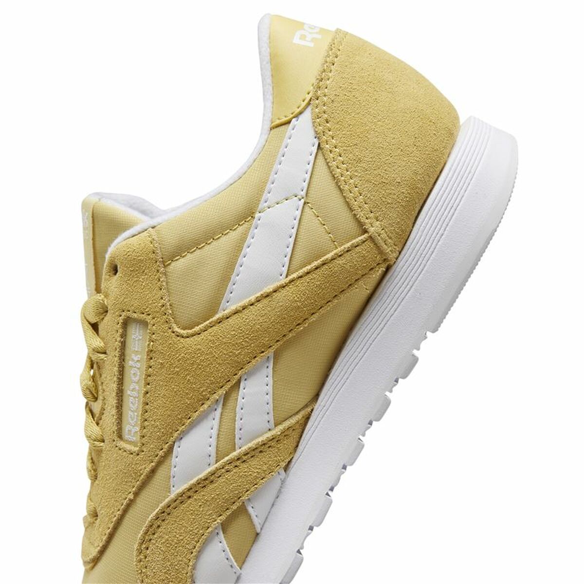 Gymnastiksko, Dam Reebok Classic Nylon Gul - 4