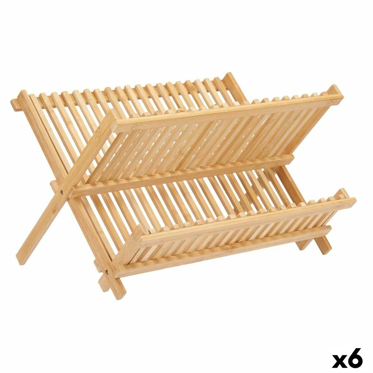 Diskställ Kinvara KT200046 Brun 48 x 38 x 27,5 cm (6 antal) - 3