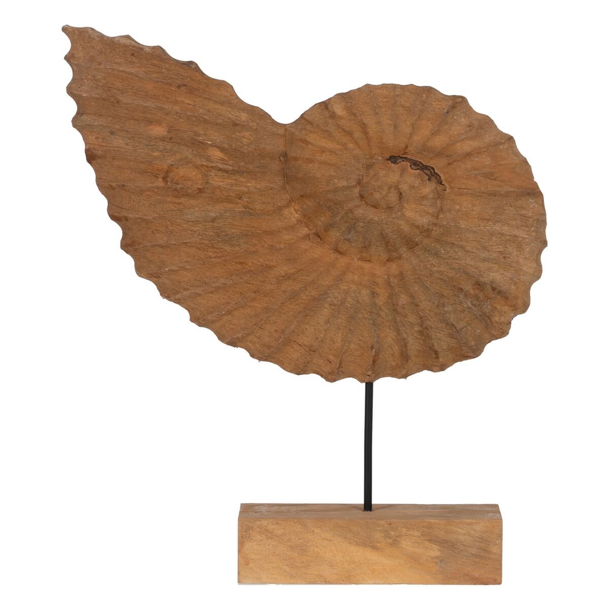 Prydnadsfigur Beige Snigel 49,5 x 9 x 53,5 cm