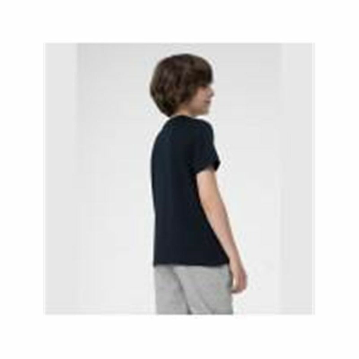T-shirt med kortärm Barn 4F M291  Svart - 4