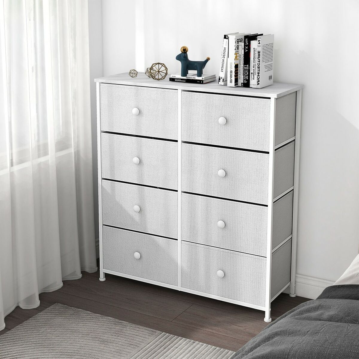 Kommod Max Home Vit 80 x 81 x 30 cm - 2