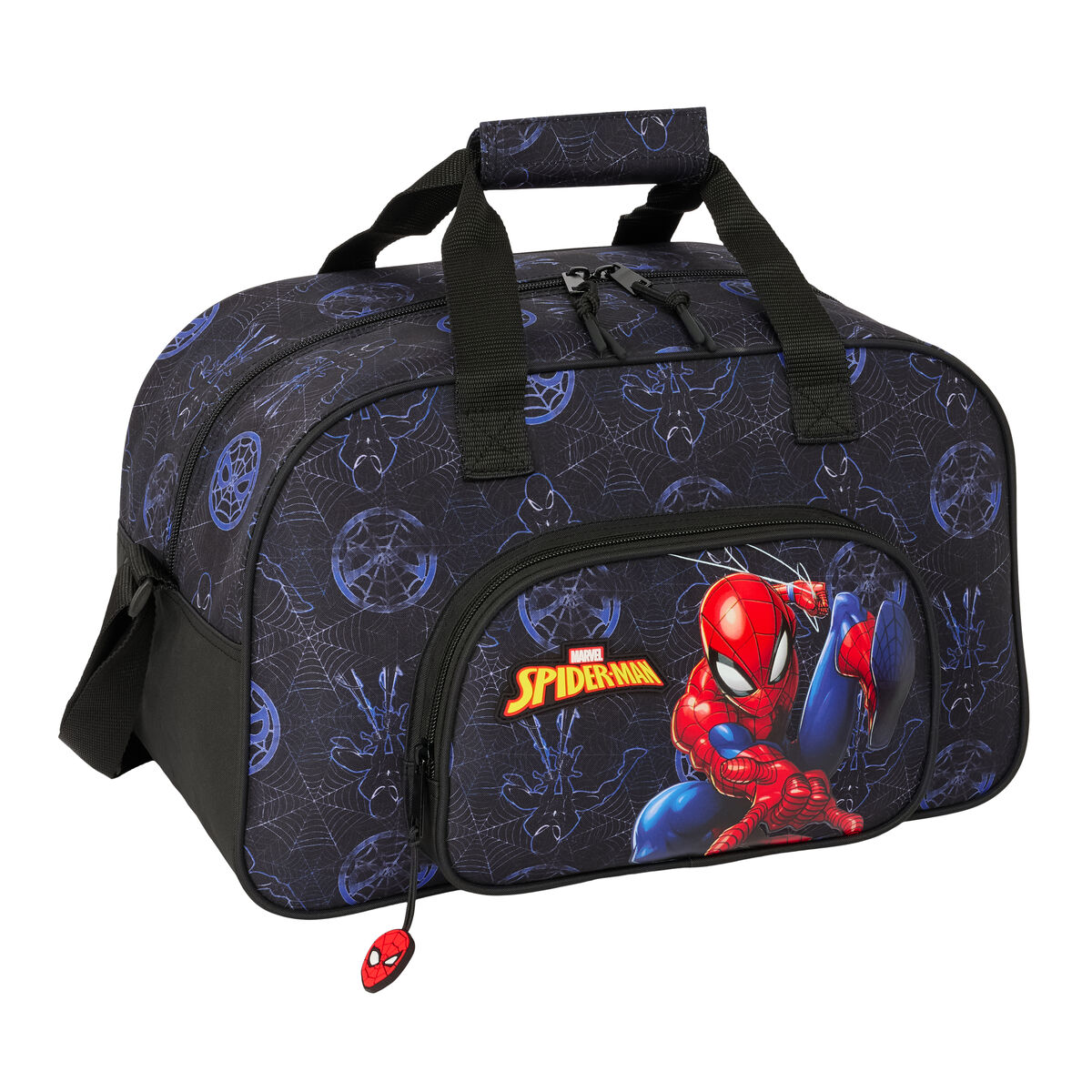 Sportväska Spider-Man Attack Svart 40 x 24 x 23 cm