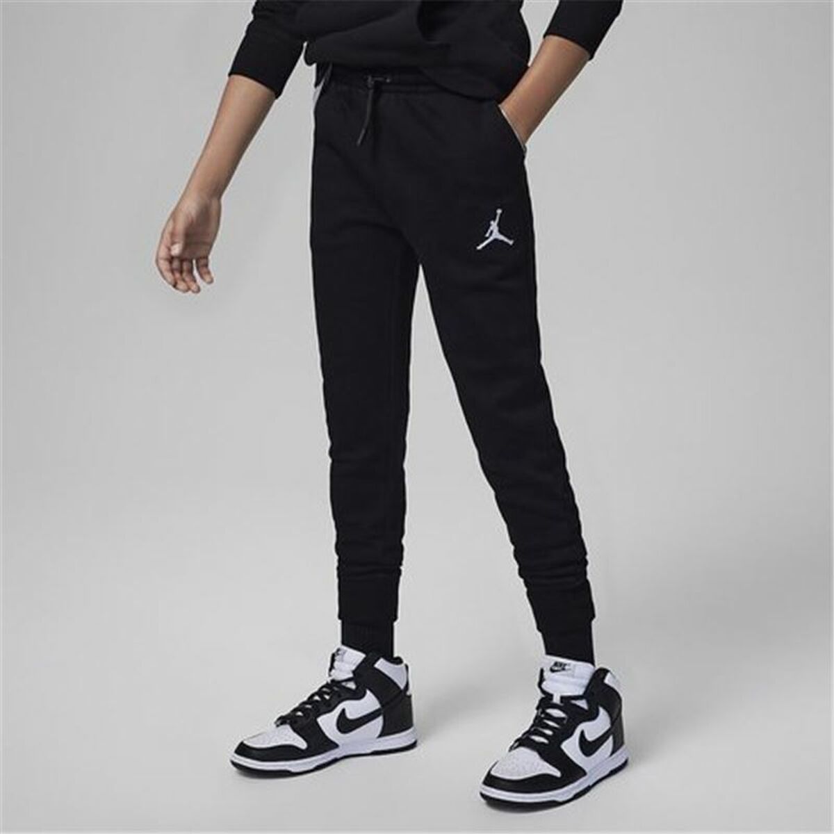 Nederdel träningsoverall för barn Jordan Mj Essentials Svart - 2