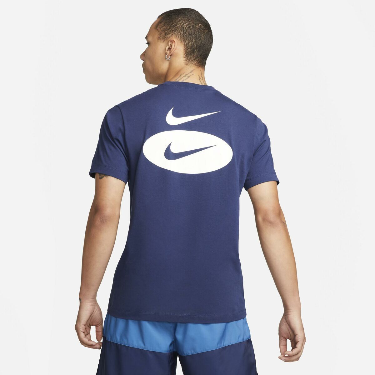 T-shirt med kortärm Herr Nike TEE ESS CORE 4 DM6409 410  Marinblå - 2
