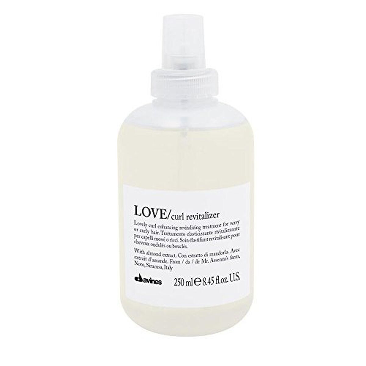 Revitaliserande spray för lockigt hår Davines Love Curl Revitalizer 250 ml