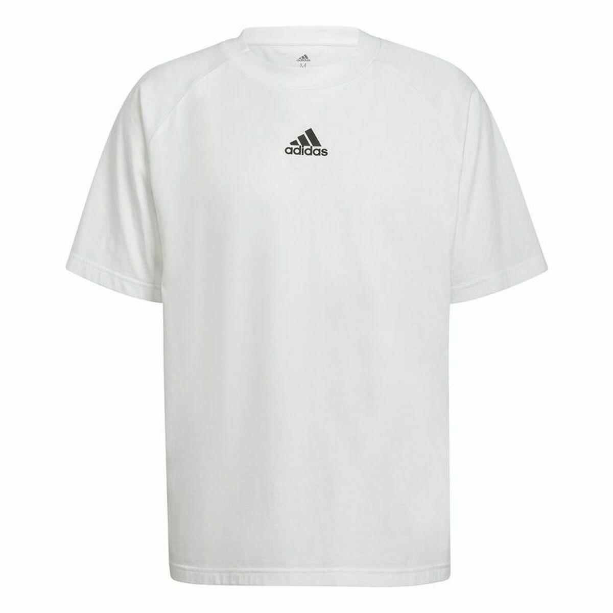 T-shirt med kortärm Herr Adidas Essentials Brandlove Vit - 16