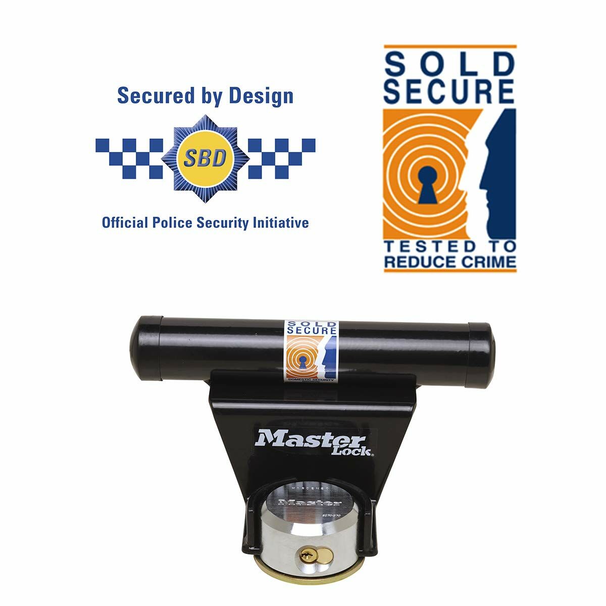 Hänglås med nyckel Master Lock 1488EURDAT Stål Rund - 6