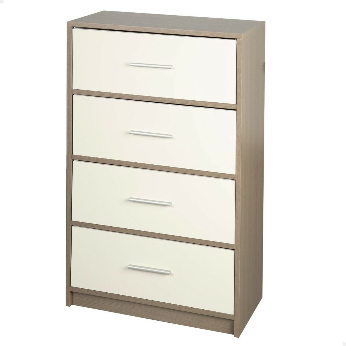 Kommod Max Home Vit Grå Modern 58 x 91 x 30 cm - 7