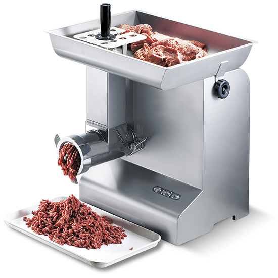 Köttkvarn, mun ø 98 mm, 700 kg / timme