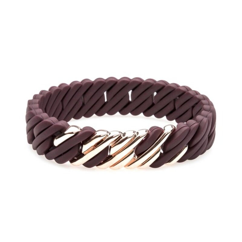Damarmband TheRubz Silikon Rostfritt stål Stål/Silikon - 9