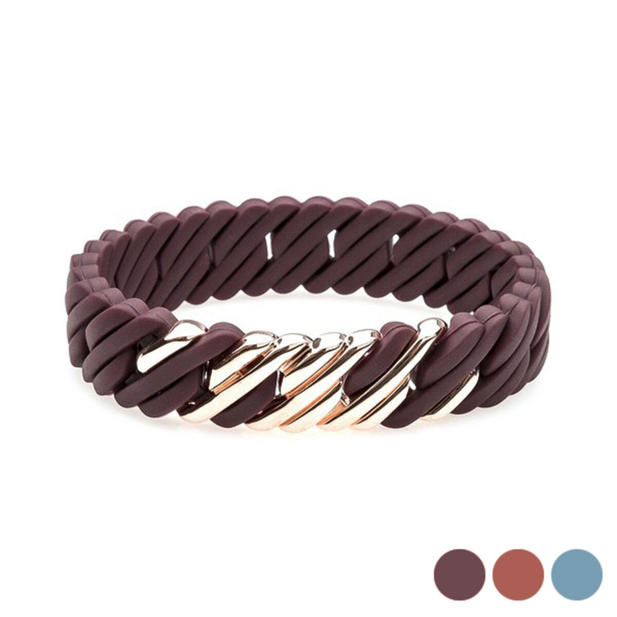 Damarmband TheRubz Silikon Rostfritt stål Stål/Silikon - 14