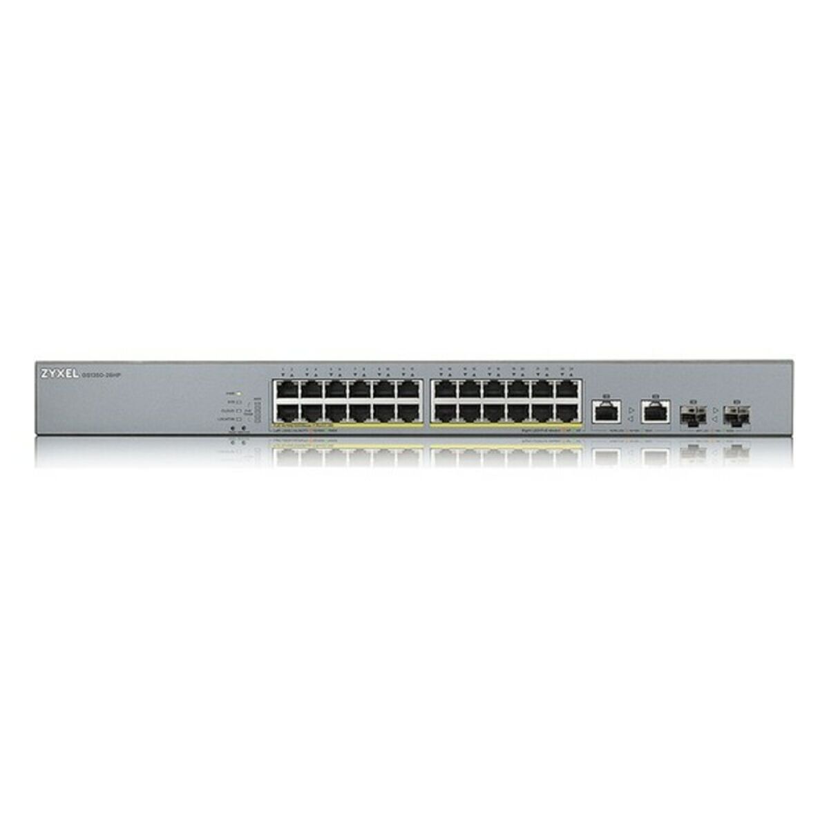 Switch ZyXEL GS1350-26HP-EU0101F 24 Gb 375W Grå 26 Portar - 10