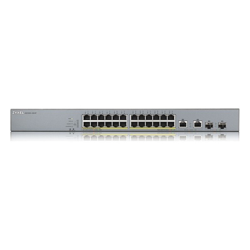 Switch ZyXEL GS1350-26HP-EU0101F 24 Gb 375W Grå 26 Portar - 8