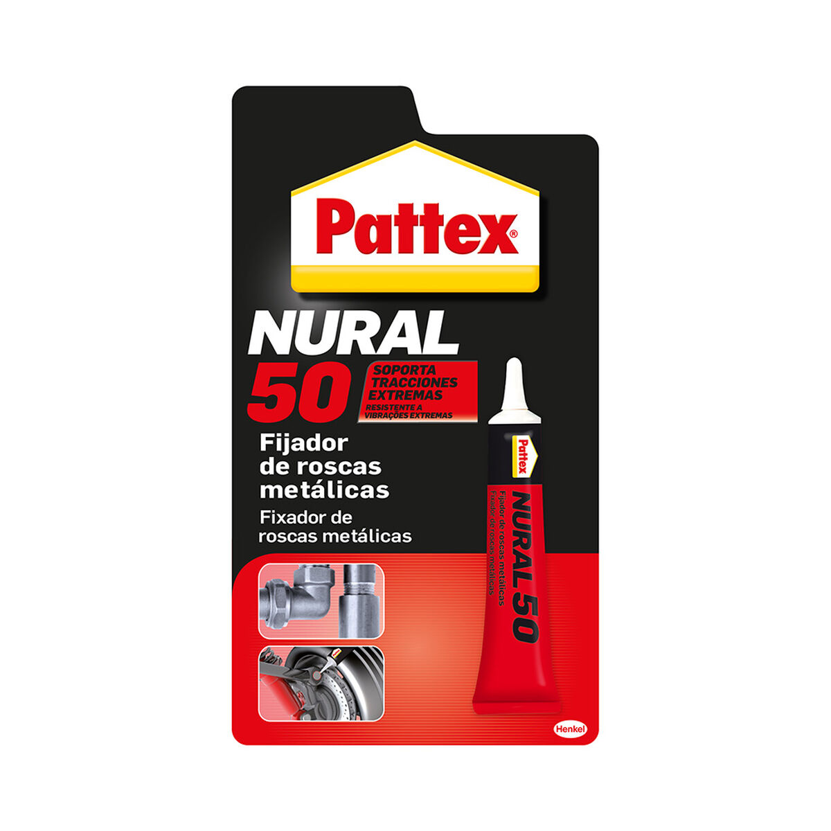 Förseglare/självhäftning Pattex nural 50 Röd 10 ml (1 antal)