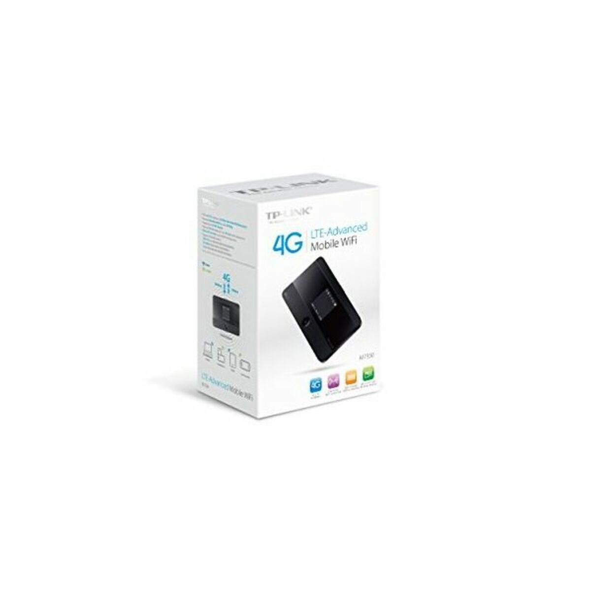Router 4G LTE-Wifi Dual Bärbar TP-Link M7350 150 Mbps/50 Mbps 2.4 GHz/5 GHz 2000 mAh - 4