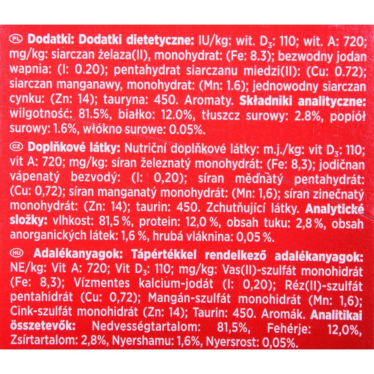 Kattmat Purina Gourmet Kyckling Kalkon Anka 6 x 50 g - 4