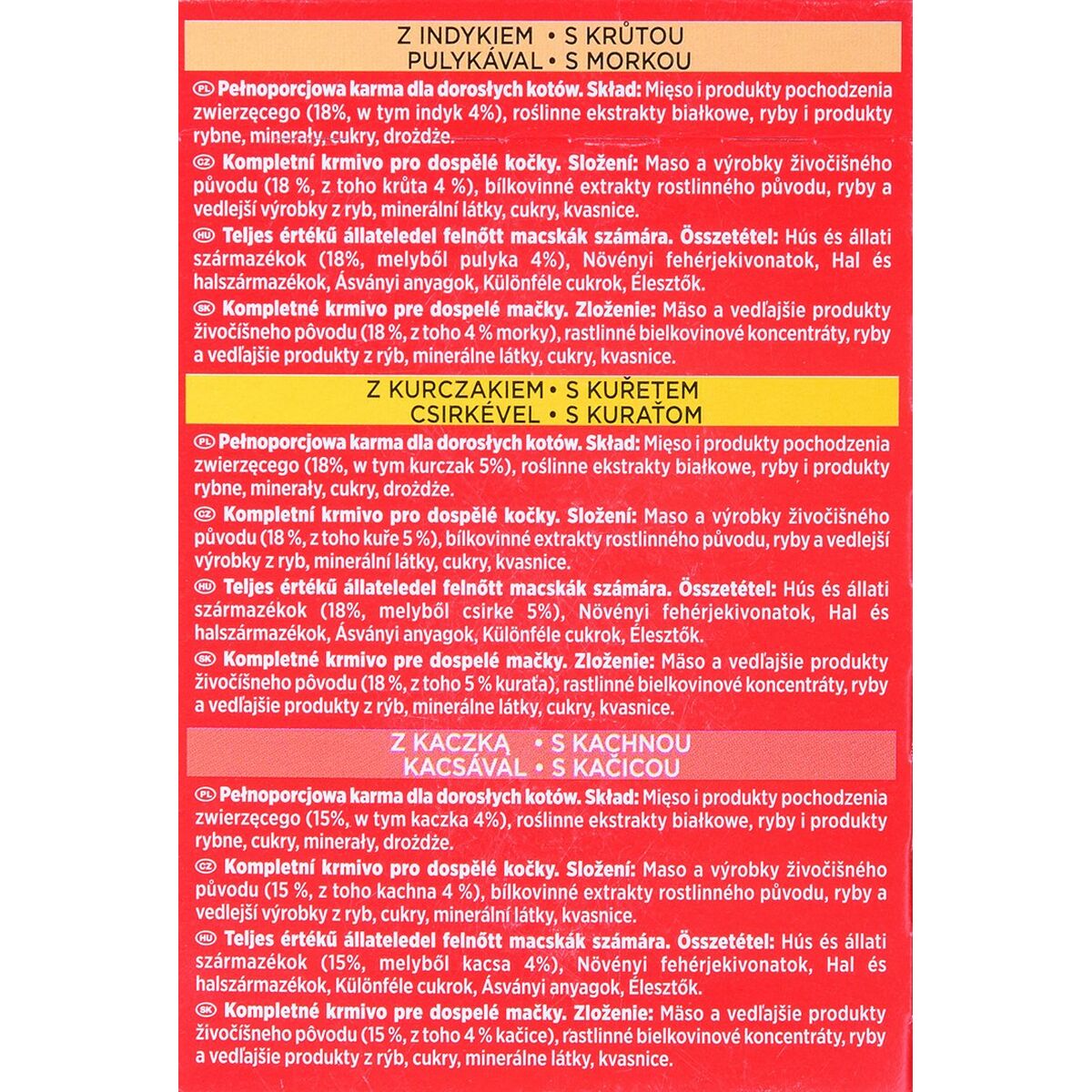 Kattmat Purina Gourmet Kyckling Kalkon Anka 6 x 50 g - 5