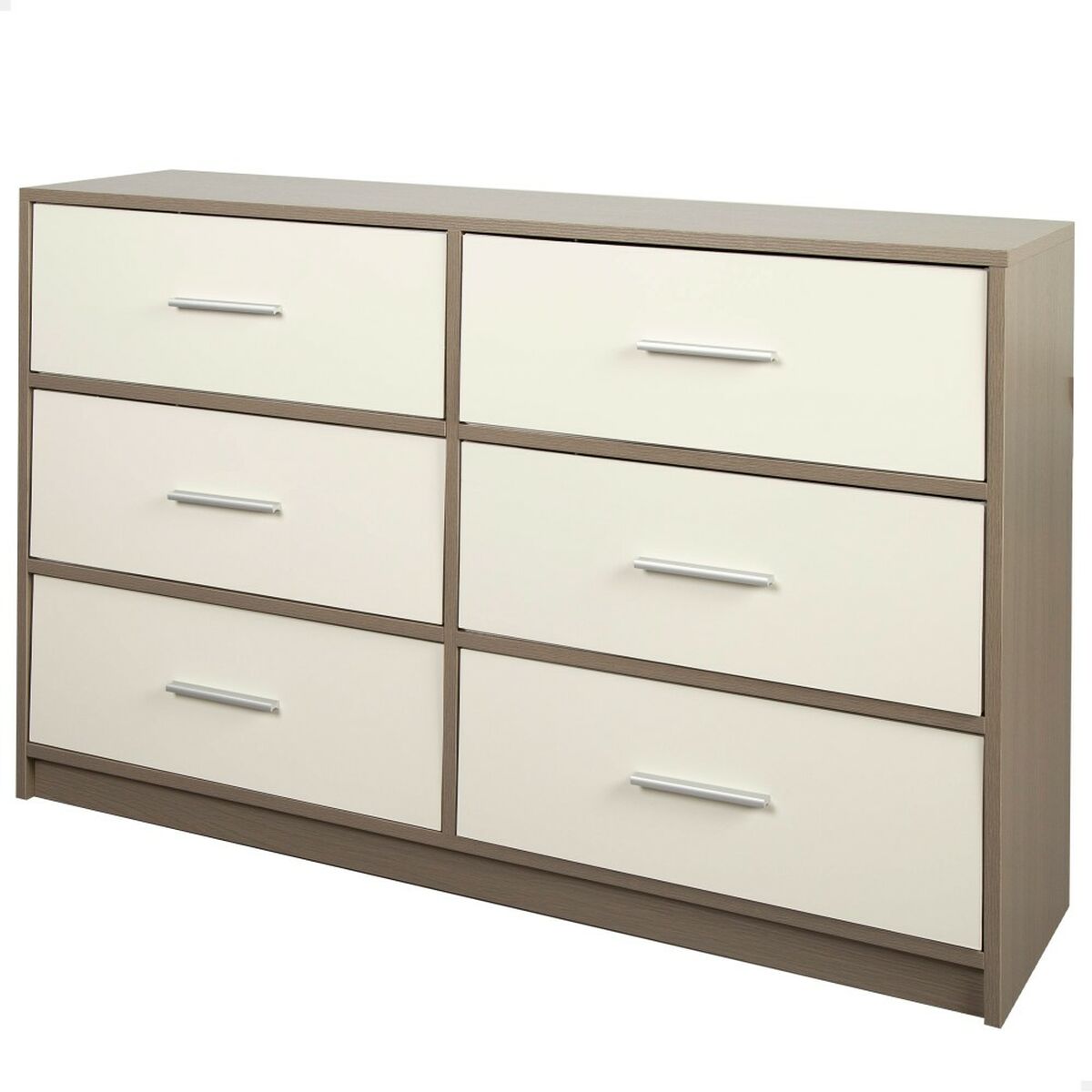 Kommod Max Home Vit Grå Modern 114 x 70 x 30 cm - 7