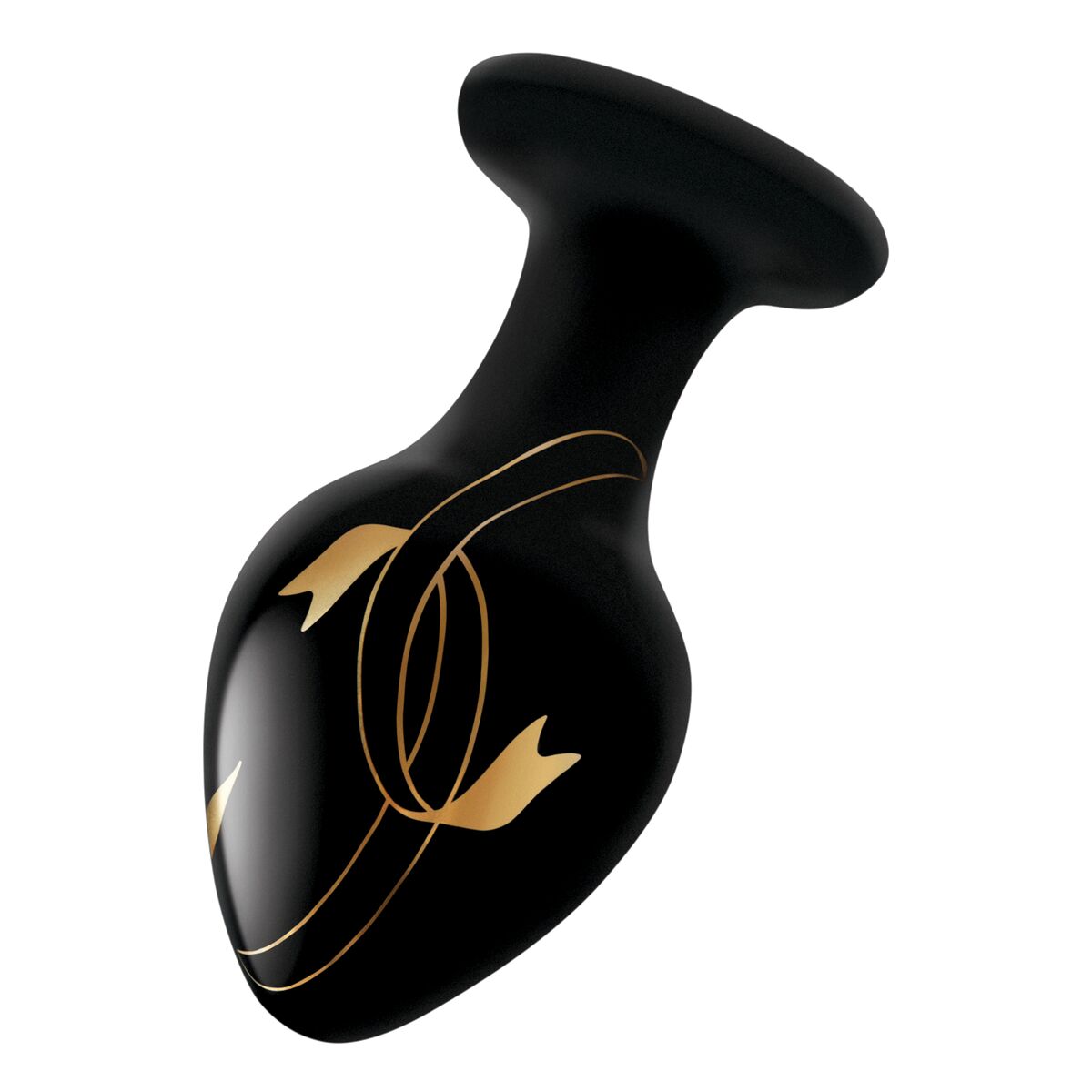 Analplugg Secret Kisses Svart (8,9 cm) - 4