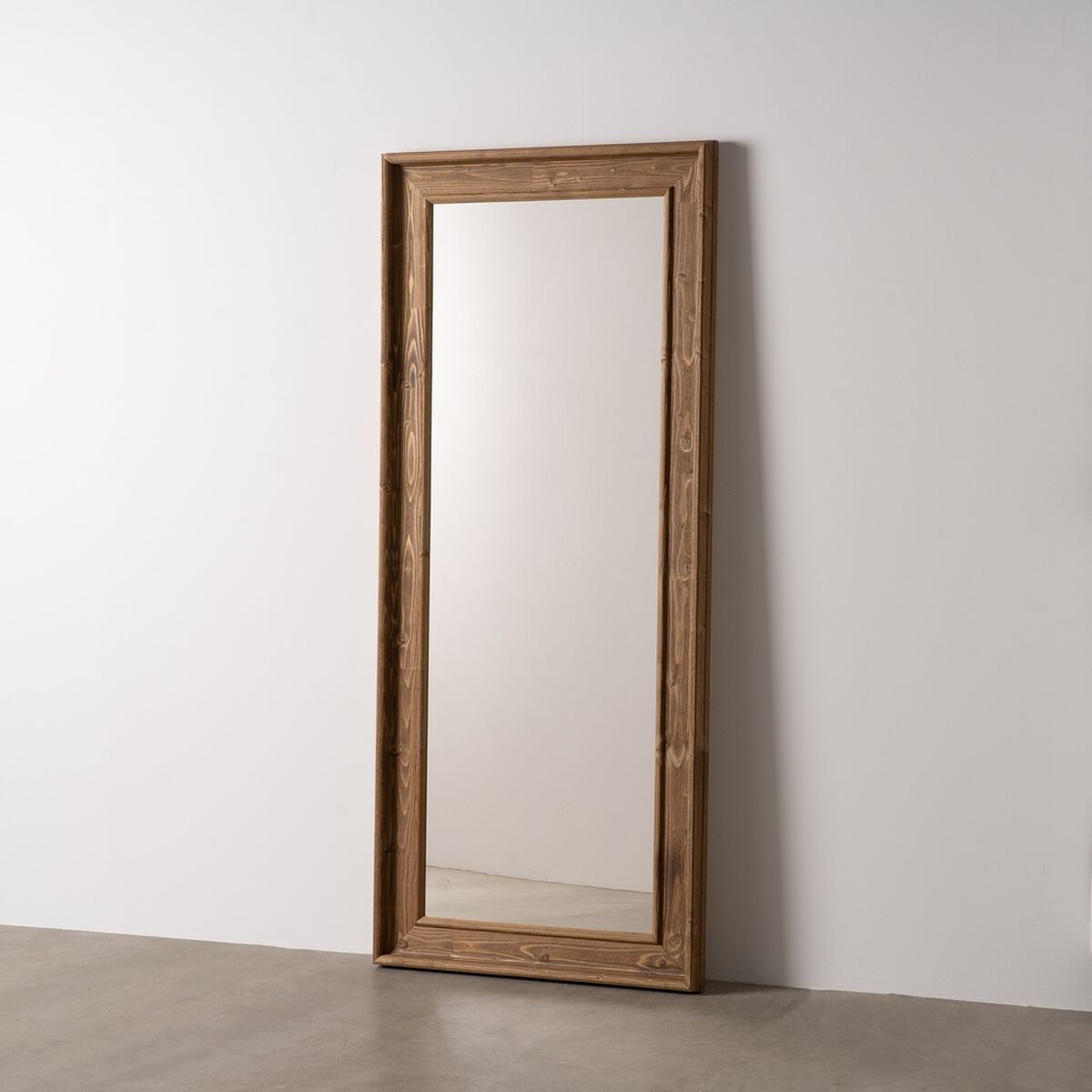 Väggspegel Brun 78 x 5,8 x 179 cm