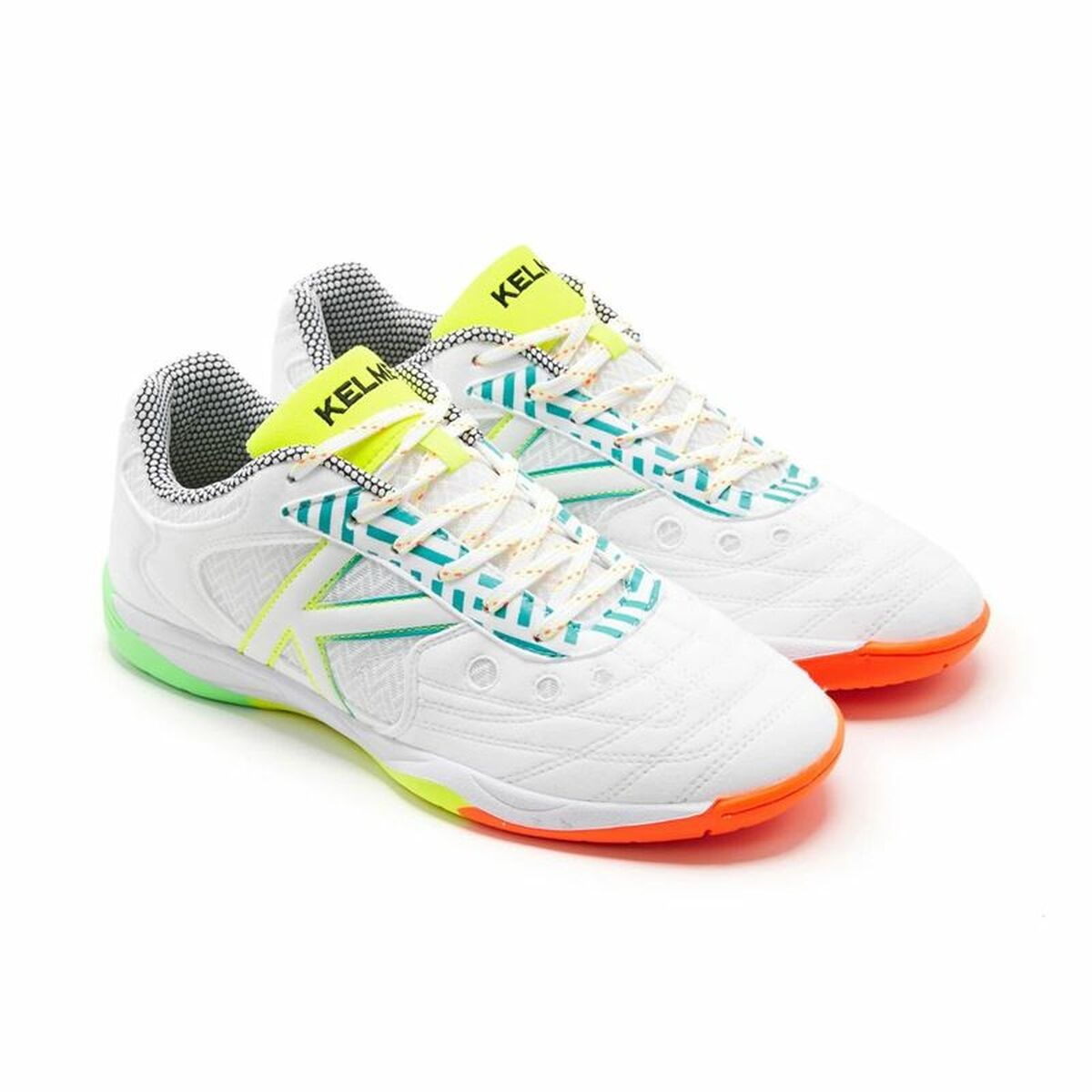 Fotbollsskor för inomhusbruk för vuxna Kelme Copa Vit - 4