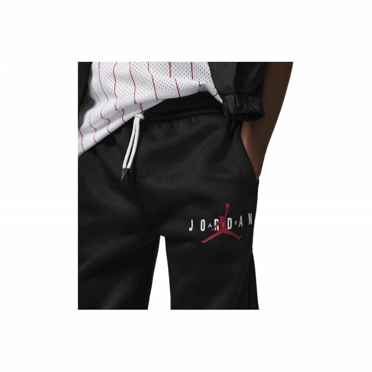Nederdel träningsoverall för barn Jordan Jumpman Sustainable Svart - 3
