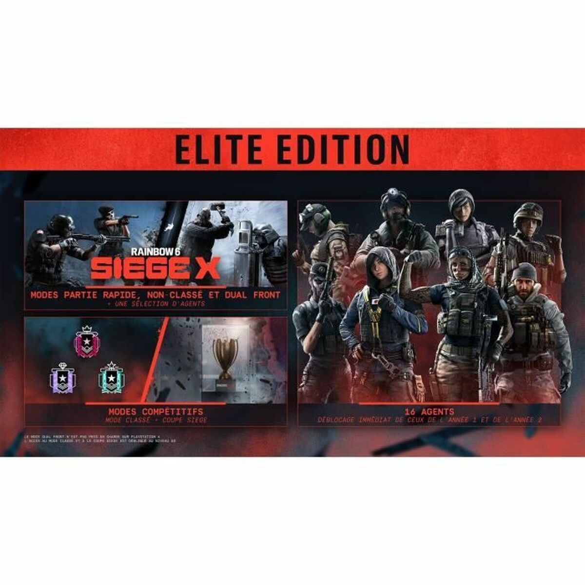 PlayStation 5 Videospel Ubisoft Rainbow 6 Siege X - Elite Edition - 2