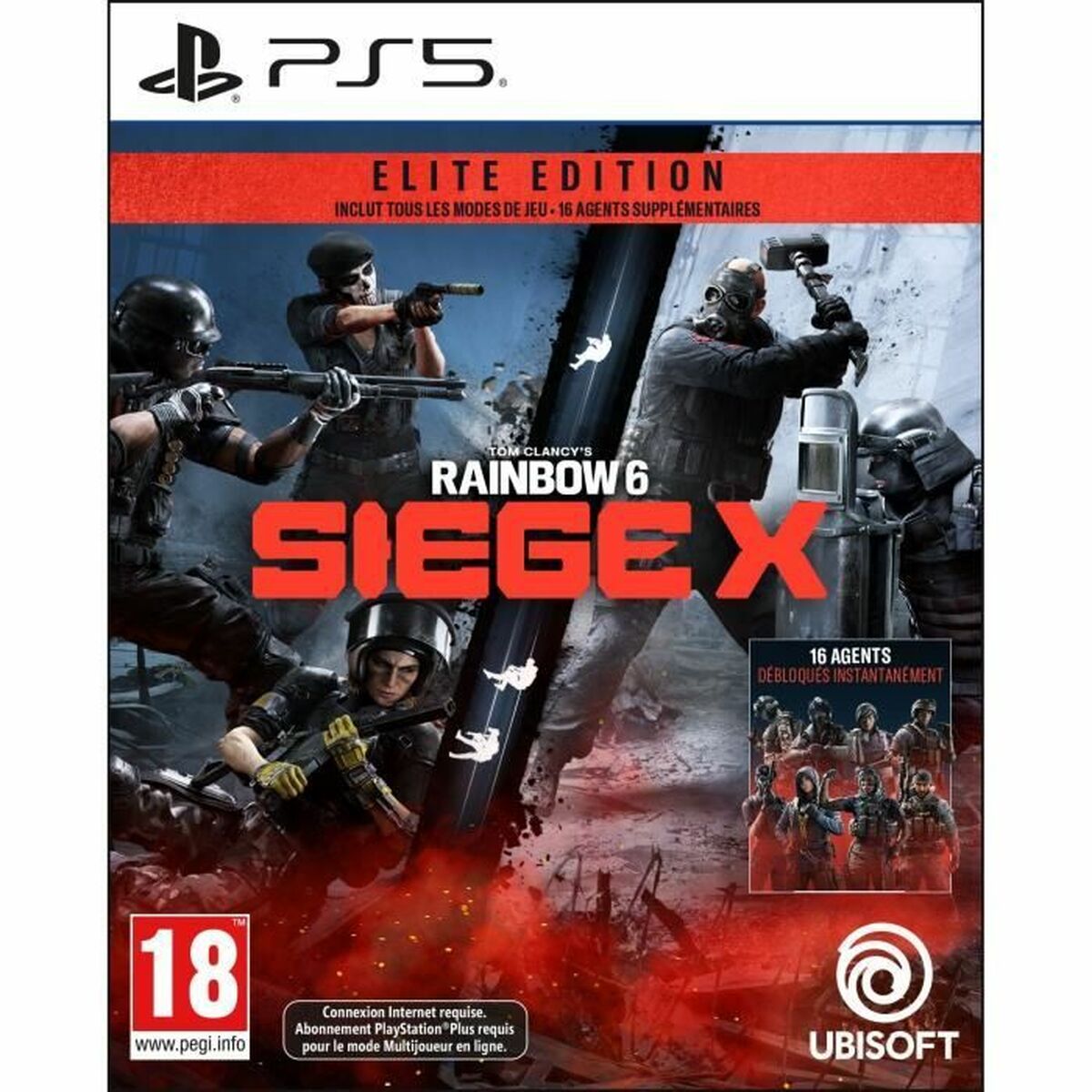 PlayStation 5 Videospel Ubisoft Rainbow 6 Siege X - Elite Edition