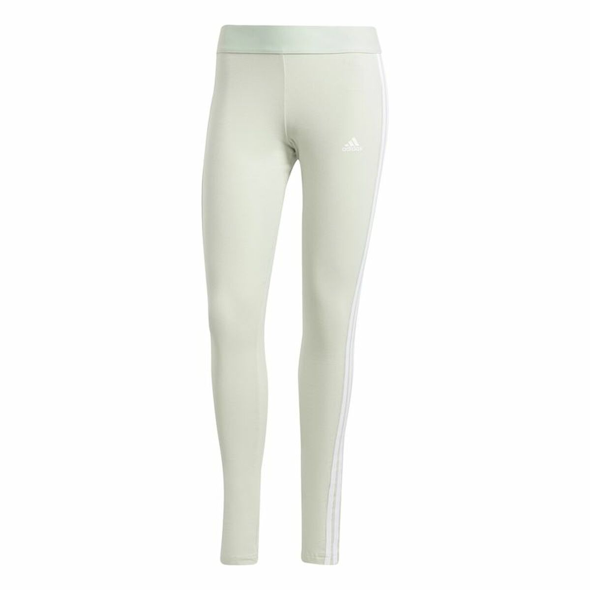 Sport-leggings, Dam Adidas Essentials 3-Stripes Grön