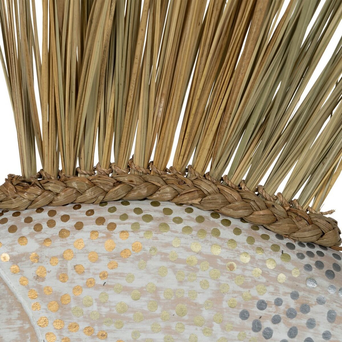 Prydnadsfigur Vit Brun Naturell Fisk 57 x 12 x 60 cm - 5
