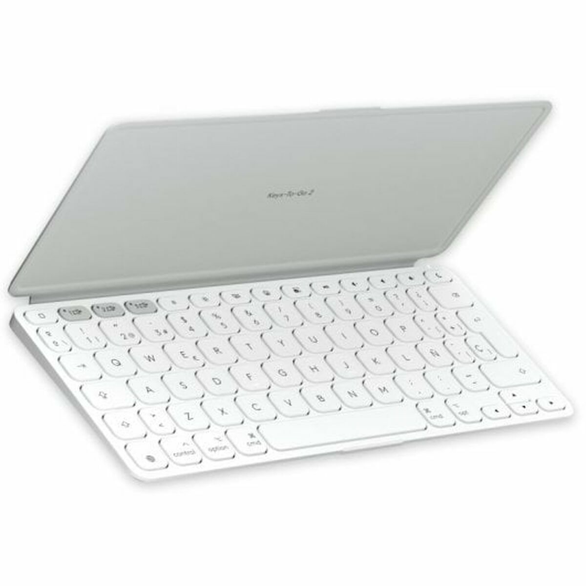 Bluetooth Tangentbord Logitech 920-013011 Qwerty Spanska Grå Vit/Grå