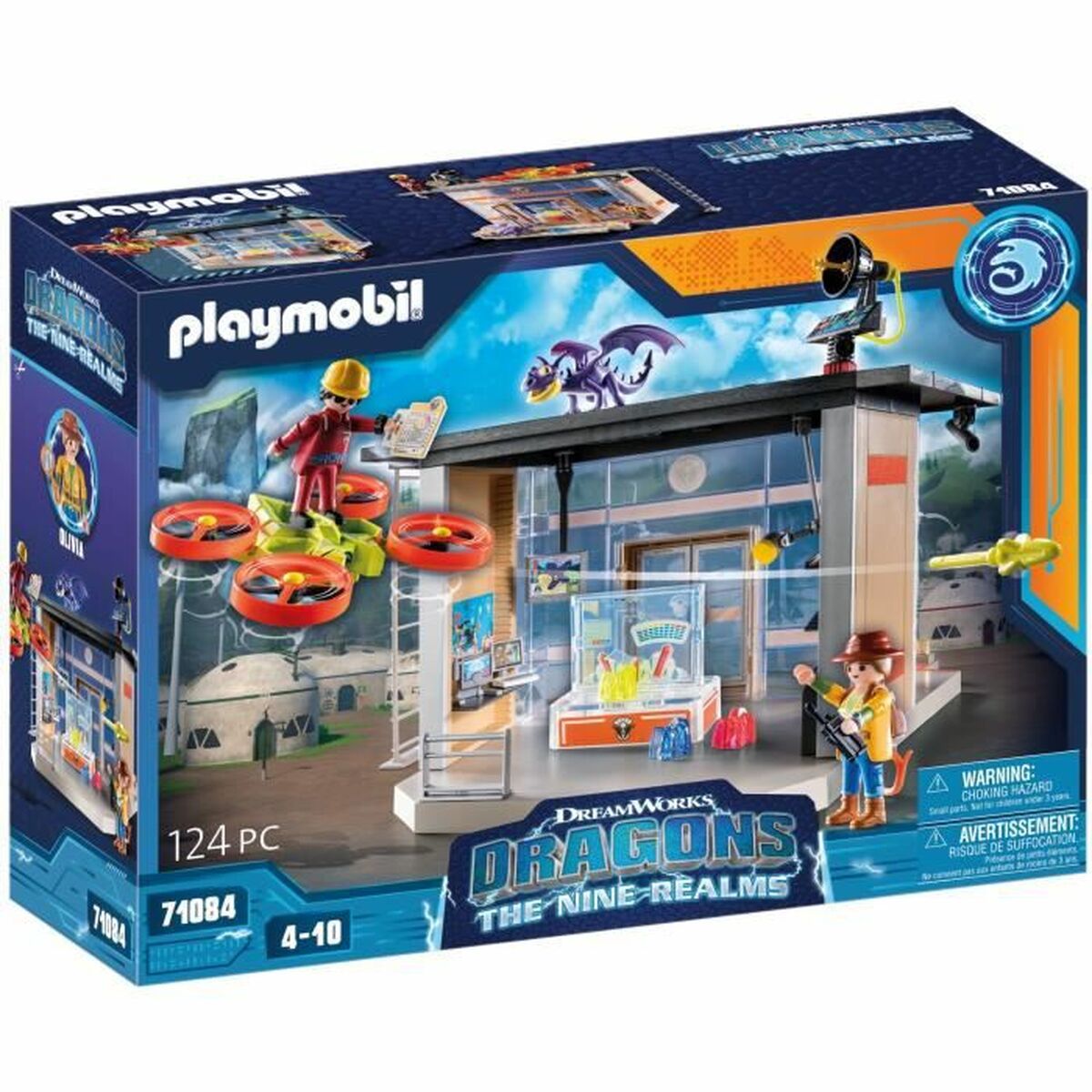 Playset Playmobil 71084 Drake