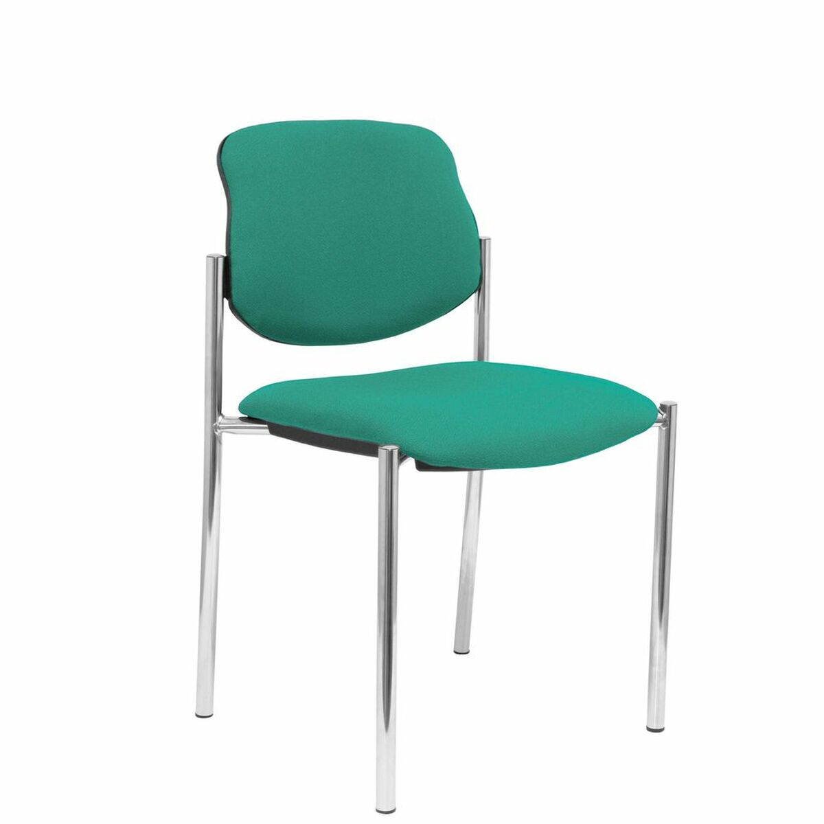 Receptionsstol Villalgordo Piqueras y Crespo BALI456 Smaragdgrön Läderimitation - 2