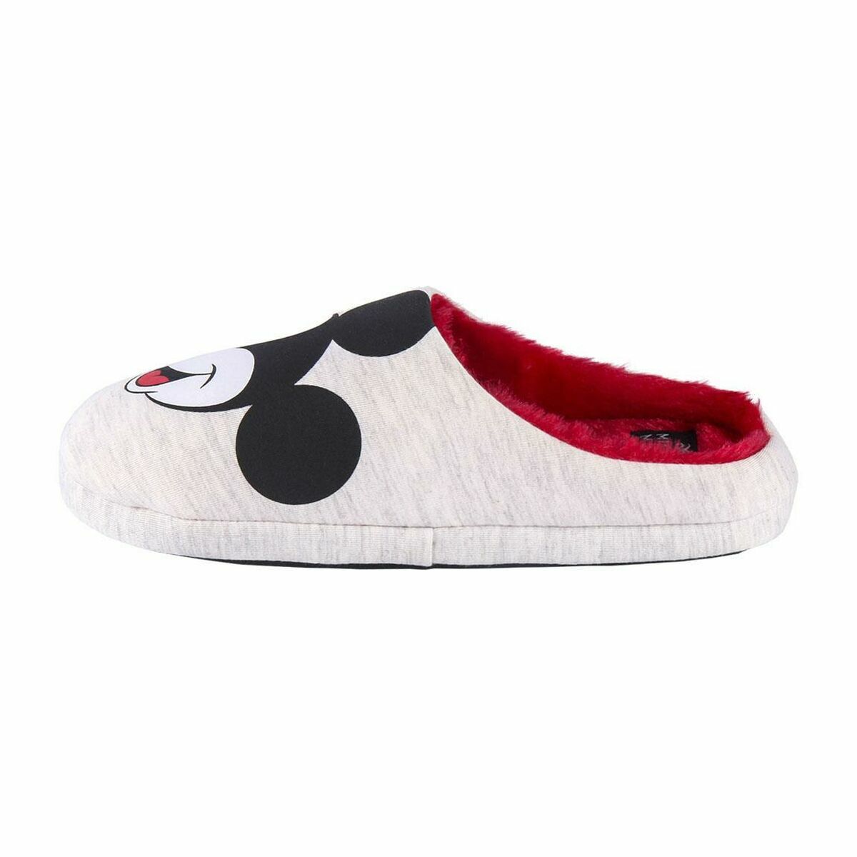 Hustofflor Mickey Mouse Ljusgrå - 5