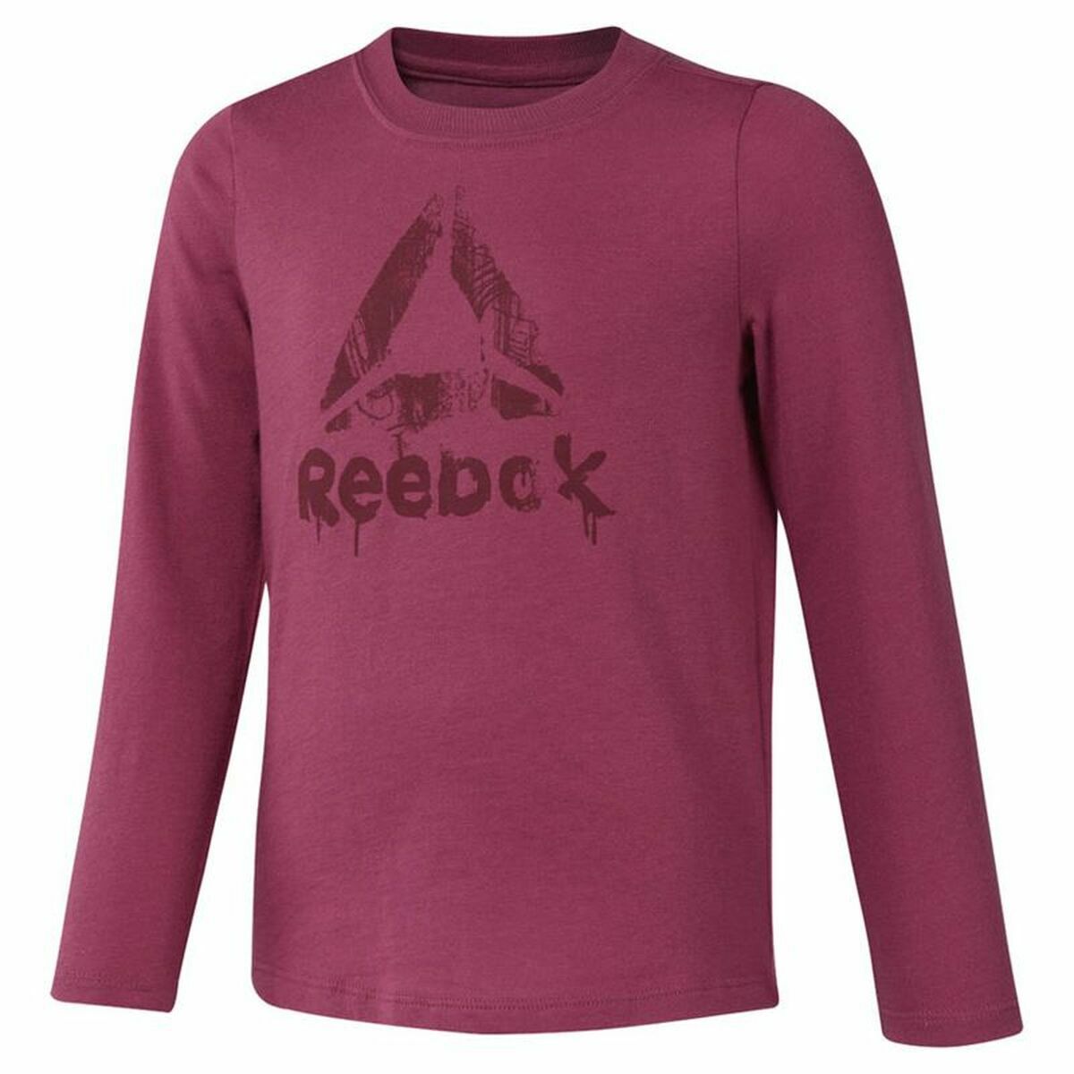 T-shirt med lång ärm Dam Reebok Essentials Purpur - 4