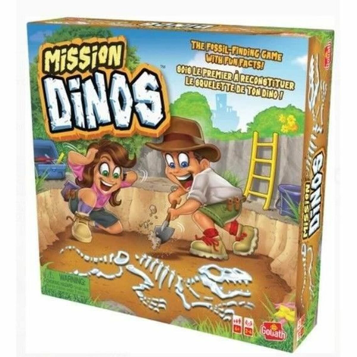 Sällskapsspel Goliath MISION DINOS (FR) - 2