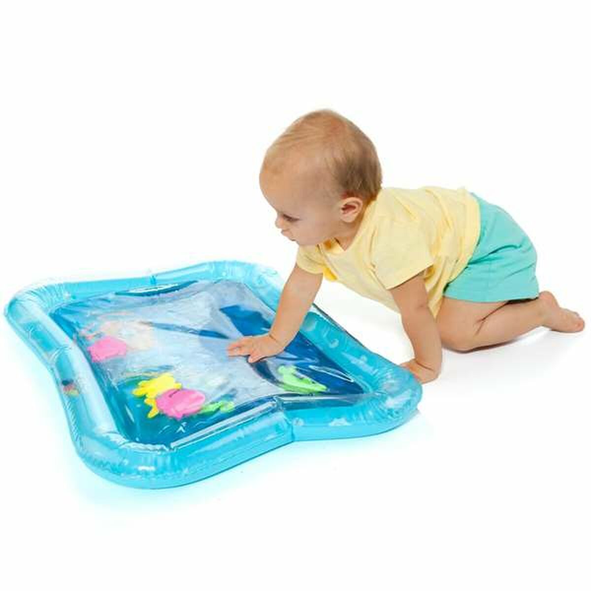 Uppblåsbar Lekmatta med Vatten för Bebisar Moltó Playsense 80 x 28 x 82 cm - 11
