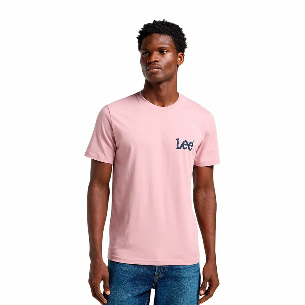 T-shirt med kortärm Herr Lee Medium Wobbly Lee