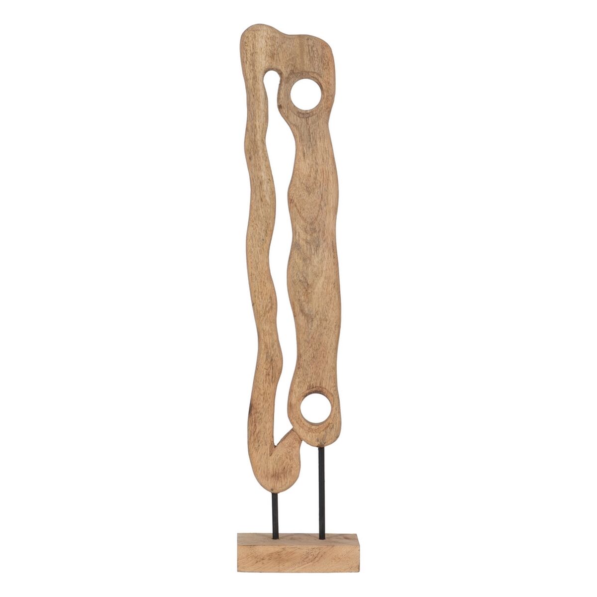 Prydnadsfigur Naturell Abstrakt 15 x 9 x 68,5 cm