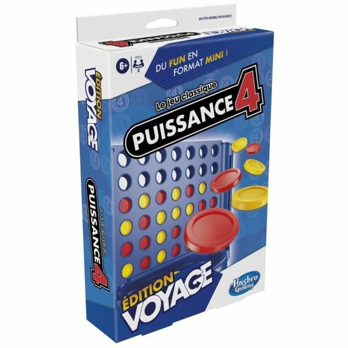 Sällskapsspel Hasbro Connect 4 Travel - 5