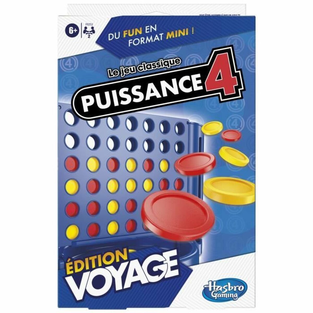 Sällskapsspel Hasbro Connect 4 Travel - 4