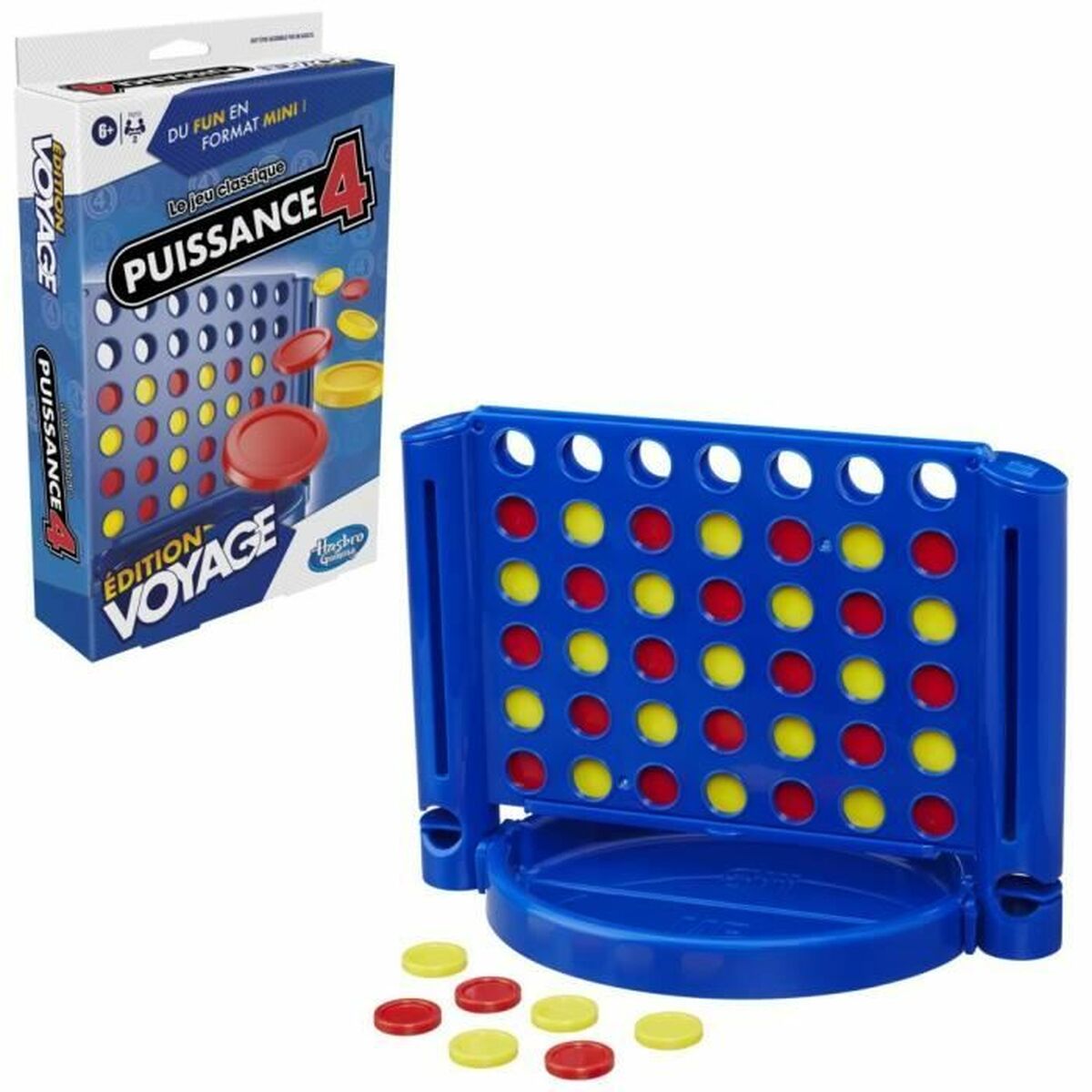 Sällskapsspel Hasbro Connect 4 Travel