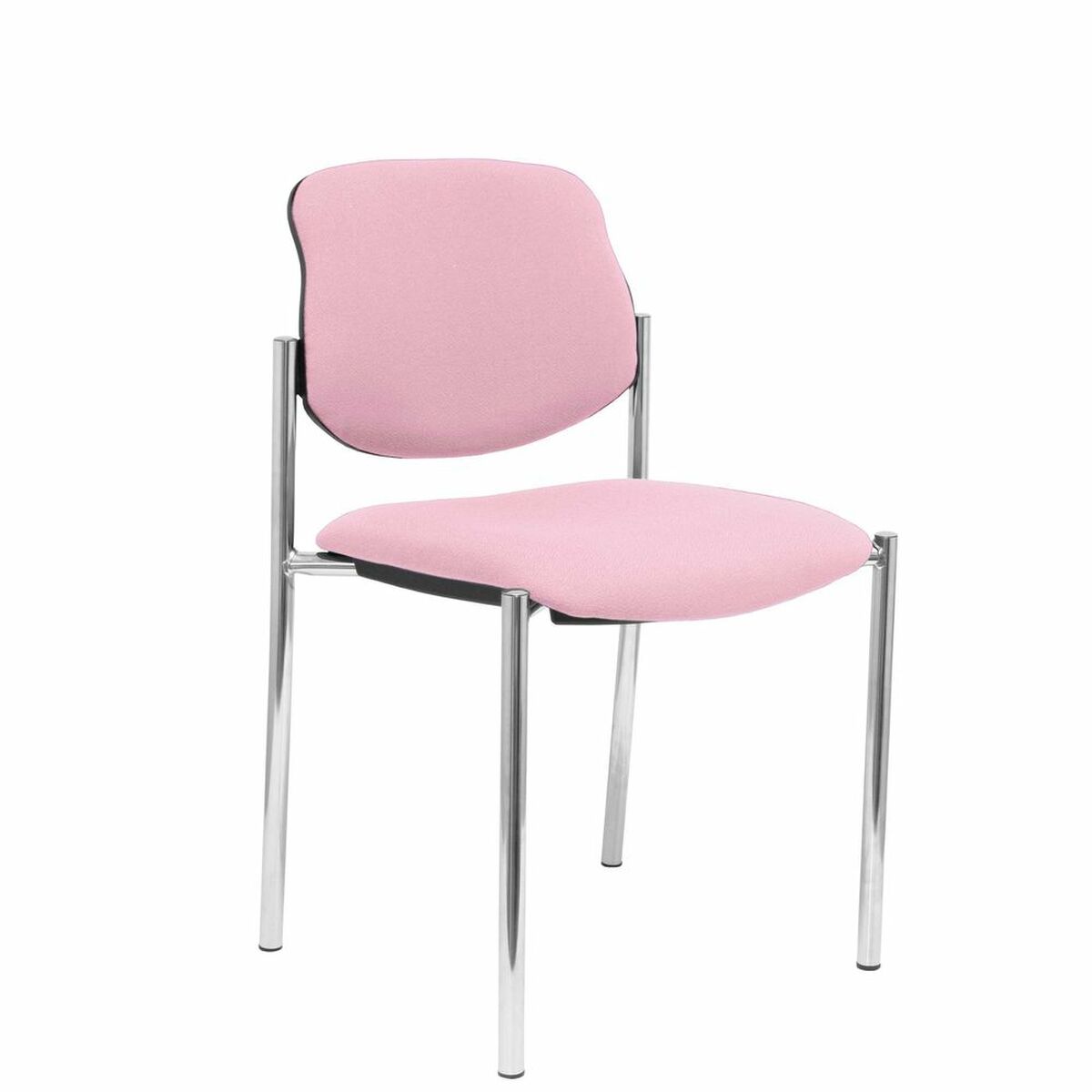 Receptionsstol Villalgordo Piqueras y Crespo BALI710 Rosa Läderimitation - 3