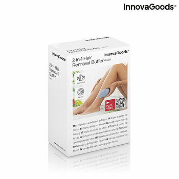 Exfolierande Hårborttagare genom Friktion med nanokristaller Frepil InnovaGoods